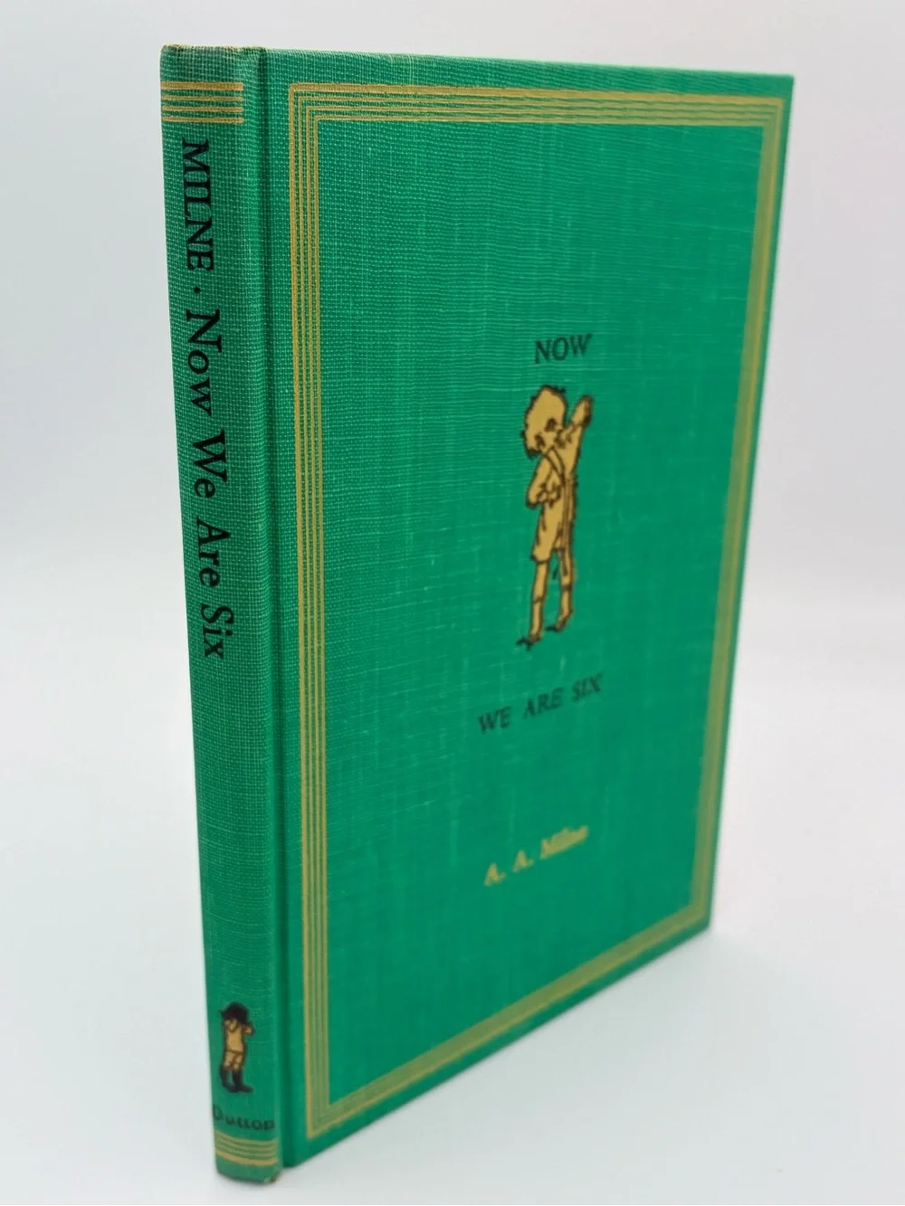 Vintage A. A. Milne Set — When We Were Very Young & Now We Are Six (Green, Teal) - Picture 3 of 13